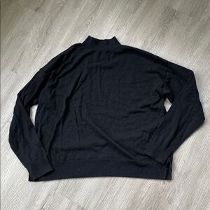 Black Turtleneck Sweater